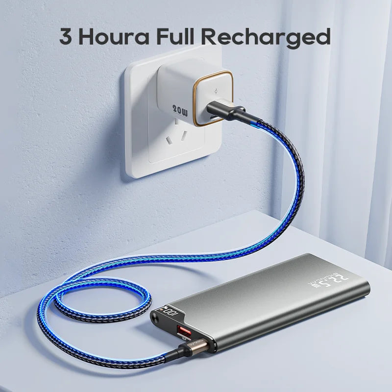 KUULAA 10000mAh 22.5W Fast Charging Power Bank for iPhone & Xiaomi