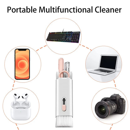 7 in 1 Laptop & Keyboard Cleaning Kit with Brush and Earphone Cleaning Pen