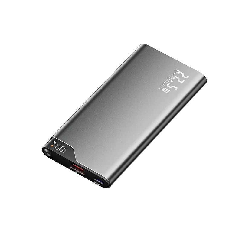 KUULAA 10000mAh 22.5W Fast Charging Power Bank for iPhone & Xiaomi